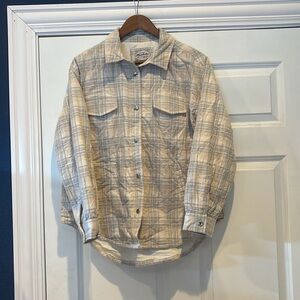 Flag and Anthem Men Shirt Jacket Large